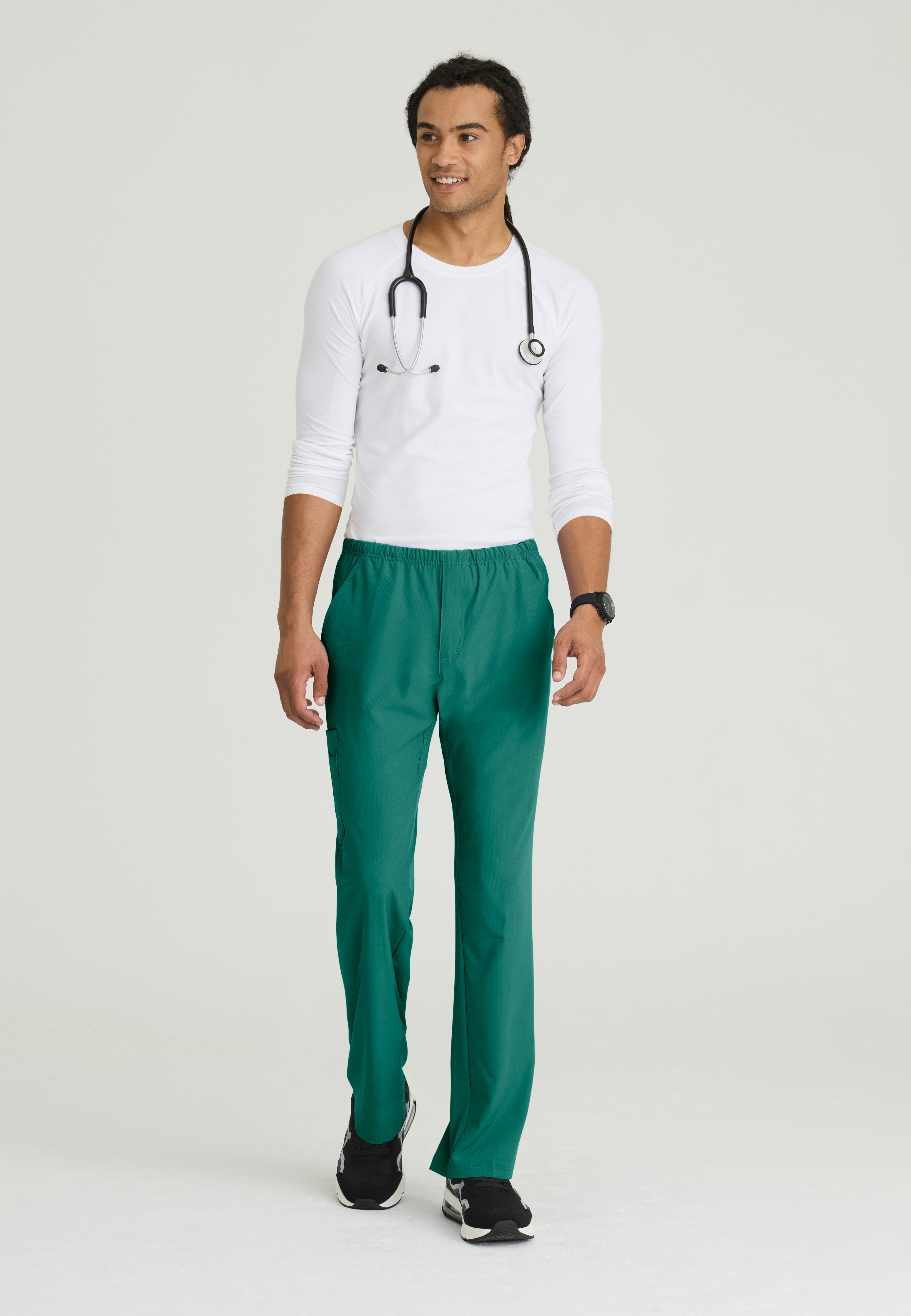 Structure 4-Pockets Zip-Fly Scrub Pant - Regular Length