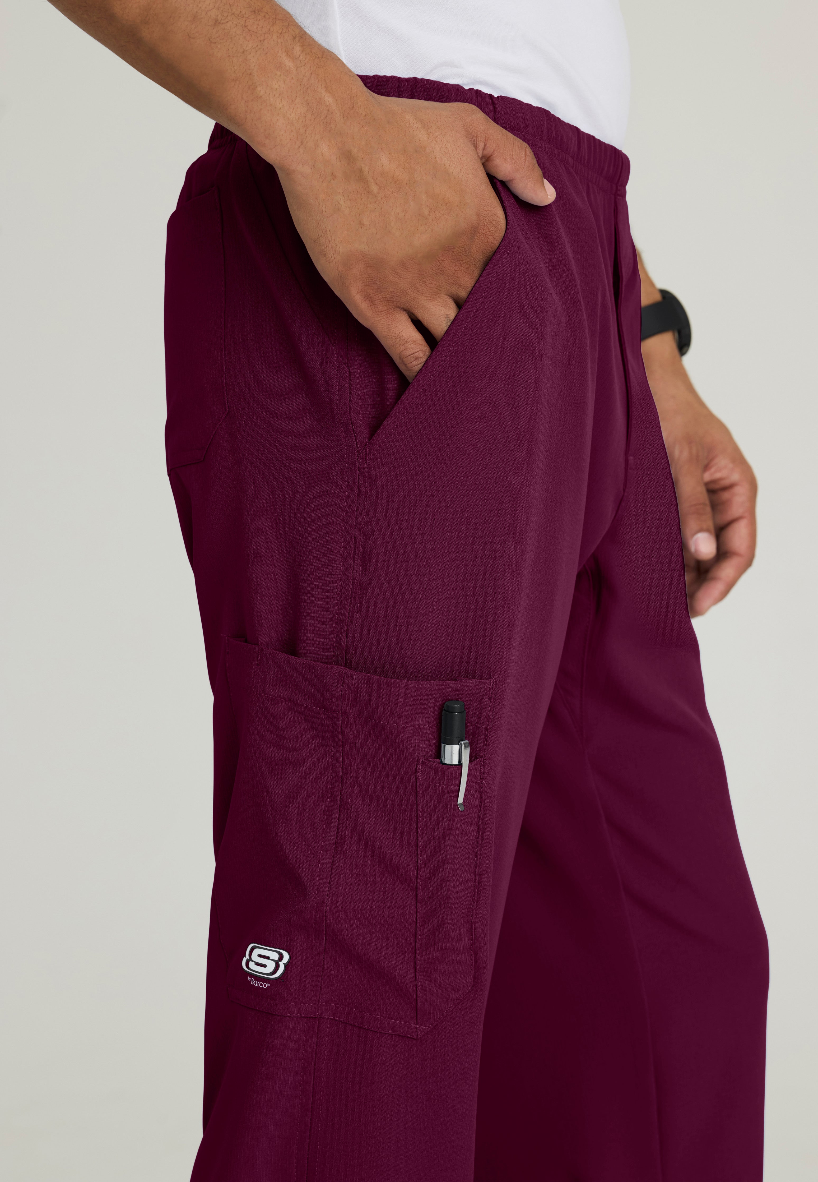 Structure 4-Pockets Zip-Fly Scrub Pant - Tall Length