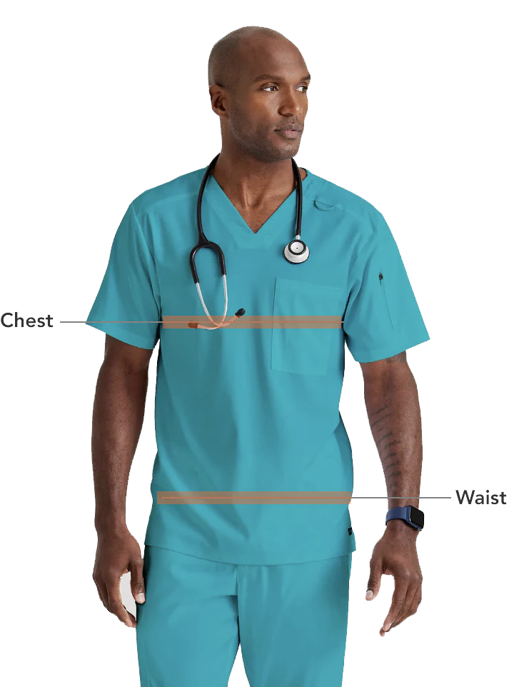 How to accurately measure your fit for scrubs and apparel for men: A Guide To Choose The Right Size